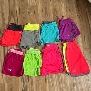 Womens athletic shorts bundle